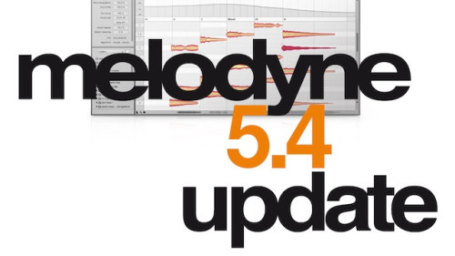 Melodyne Essential 5.4 Update Now Available